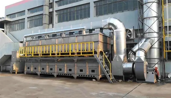 RCO催化燃烧设备处理工业橡胶废气
